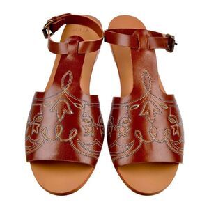 NWT The GREAT The Western Sandal, Sz 6/ 36-36.5EU